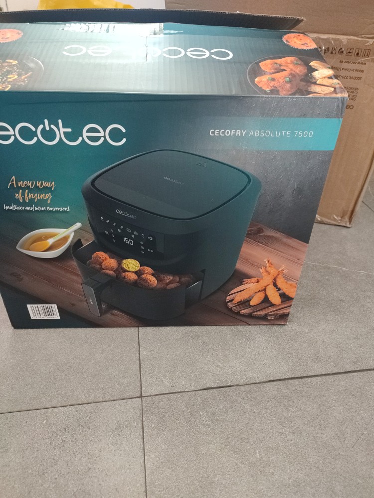 Cecotec Cecofry Absolute 7600 Freidora sin aceite airfryer 7.6L