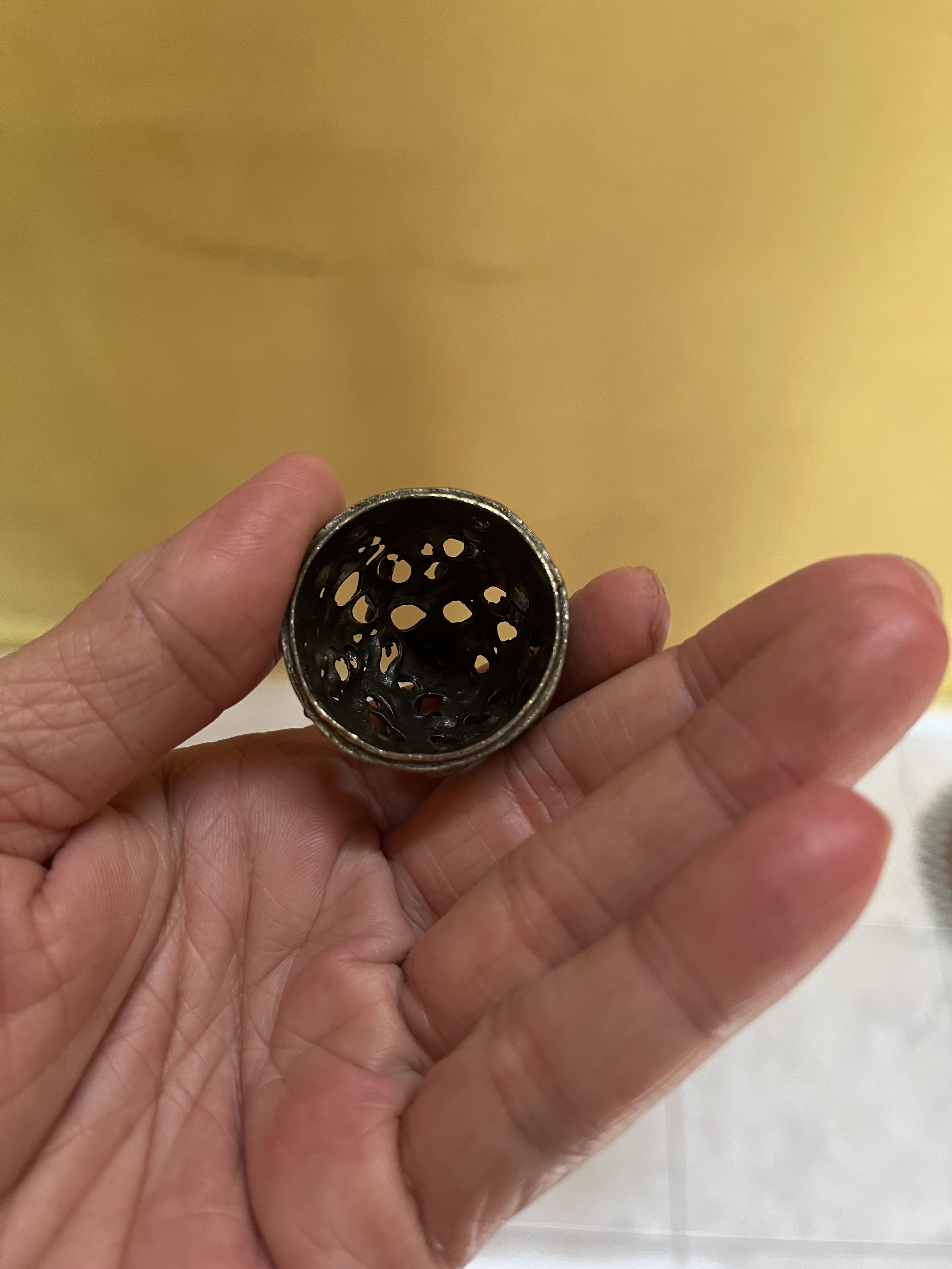 檀香楼】【小号迷你博山香炉- 现货】博山炉复古合金香炉塔香香薰