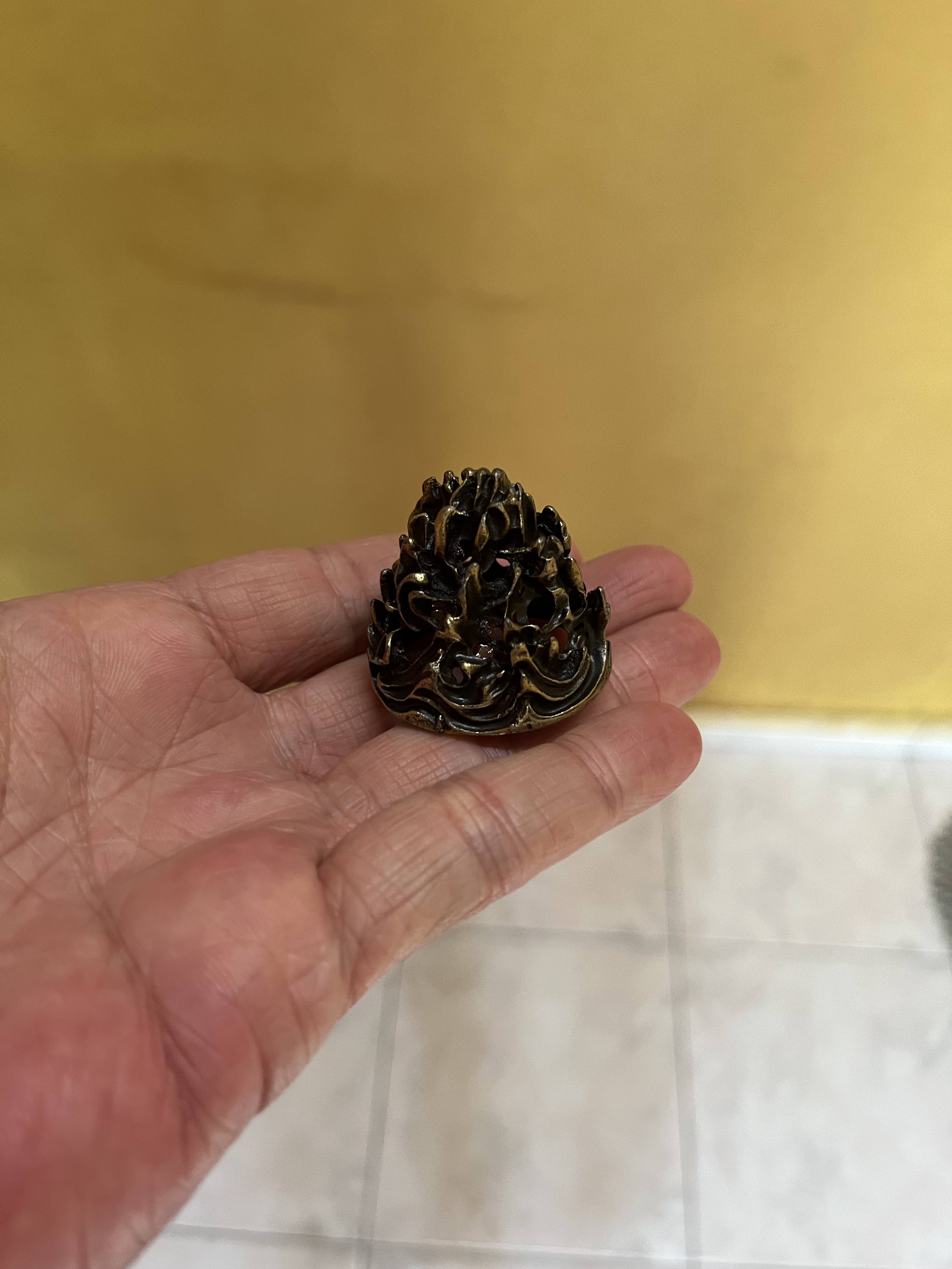 檀香楼】【小号迷你博山香炉- 现货】博山炉复古合金香炉塔香香薰