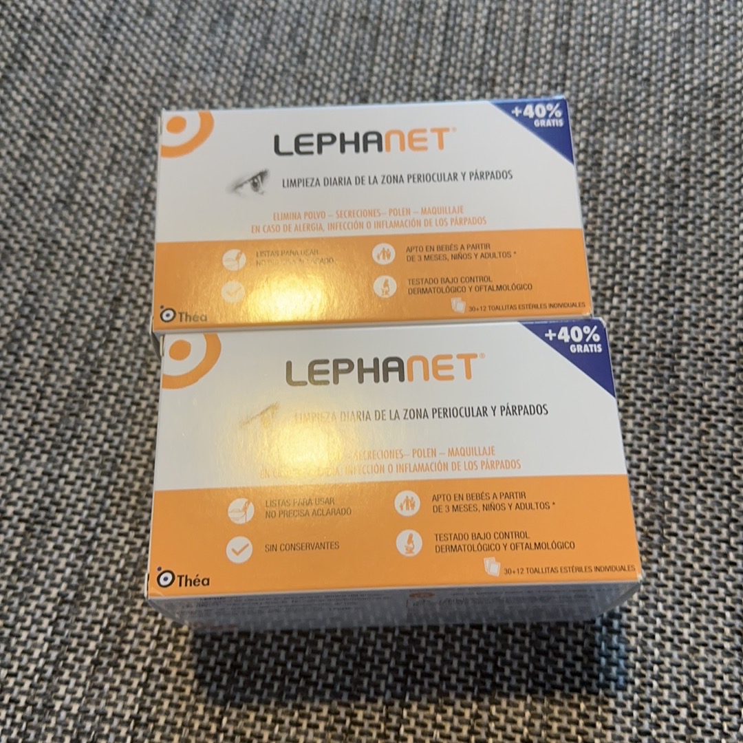 Farmacia Fuentelucha | Lephanet 30 toallitas limpiadoras ojos + 12 gratis
