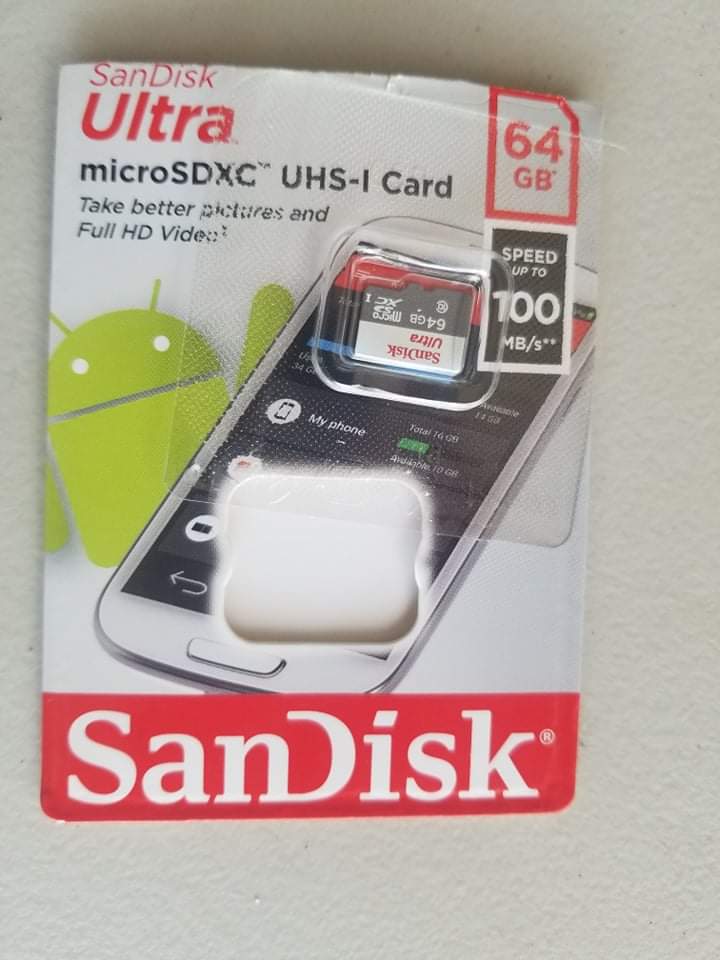 送料無料 SanDisk サンディスク 海外リテール品 100MB s Ultra 10 UHS-I SDSQUNR-064G-GN3MN 一年保証1,069円  Class Card microSDXC 64GB