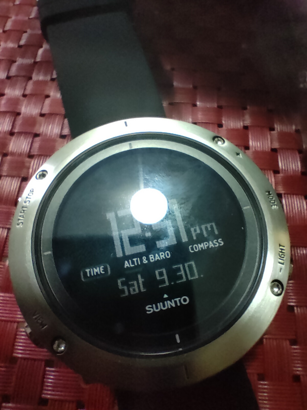 Barometer Suunto Core Temperature Calibration SUUNTO Core Brushed