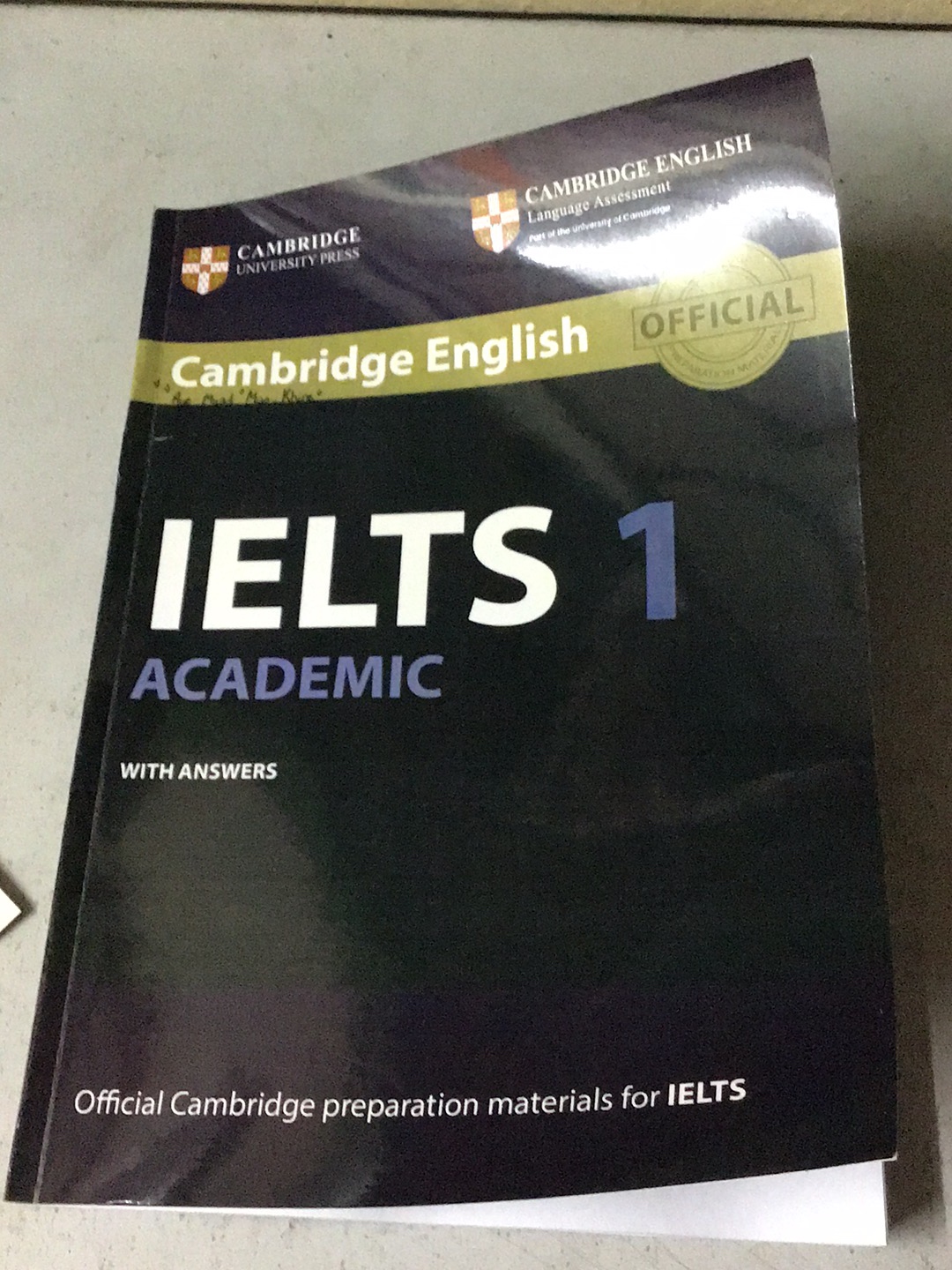 Cambridge IELTS 1 (With Audio CD) | Shop.com.mm