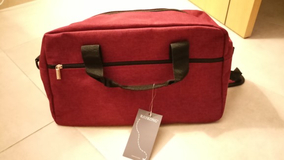 Bolsa de cabina convertible en mochila 40x20x25cm Ryanair 10kg equipaje de  mano bolso de cabina Vueling rojo
