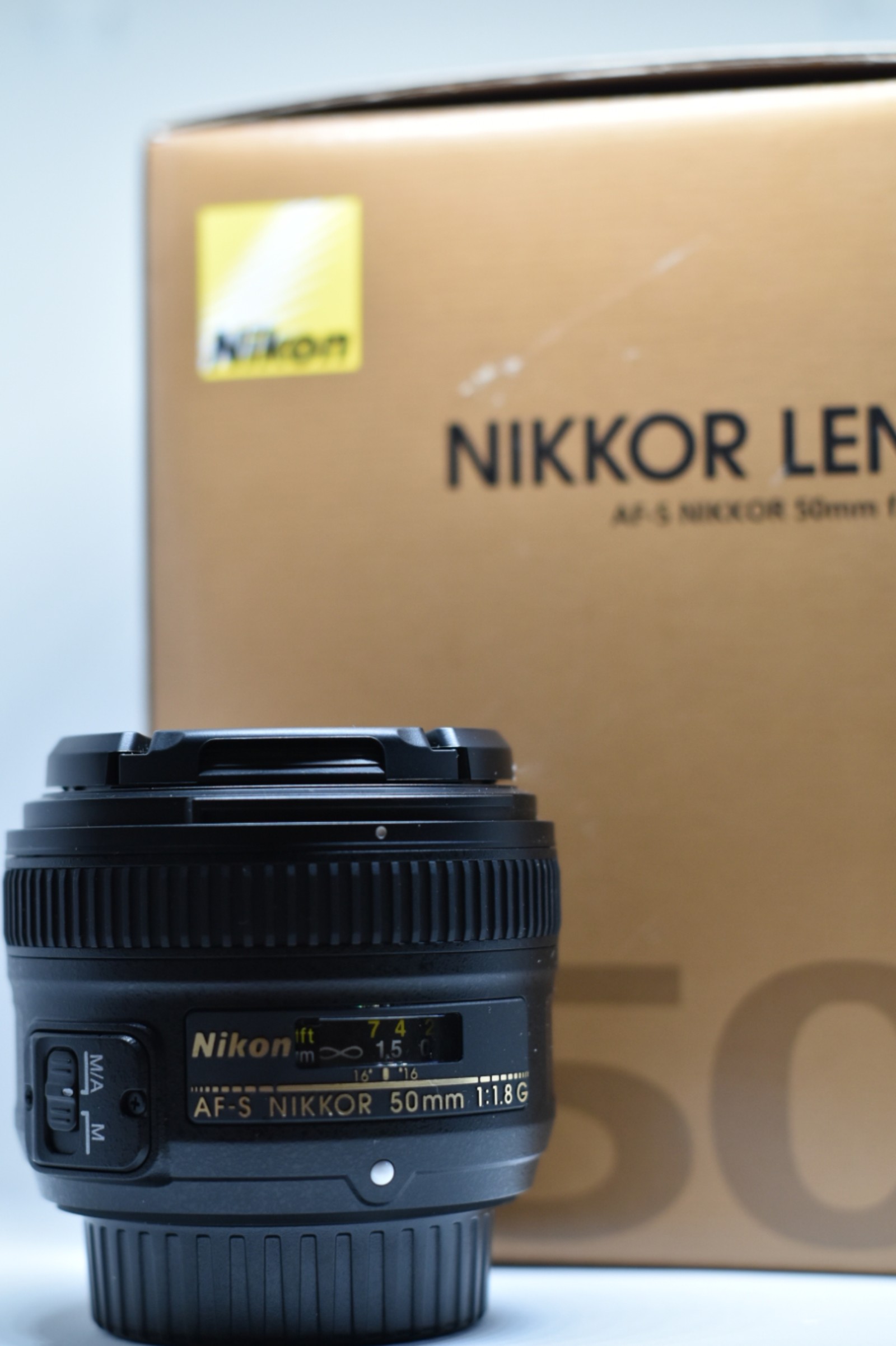 新品級 ｜Nikon AF NIKKOR 50mm F1.8 ｜E036 AF-S NIKKOR 50mm f/