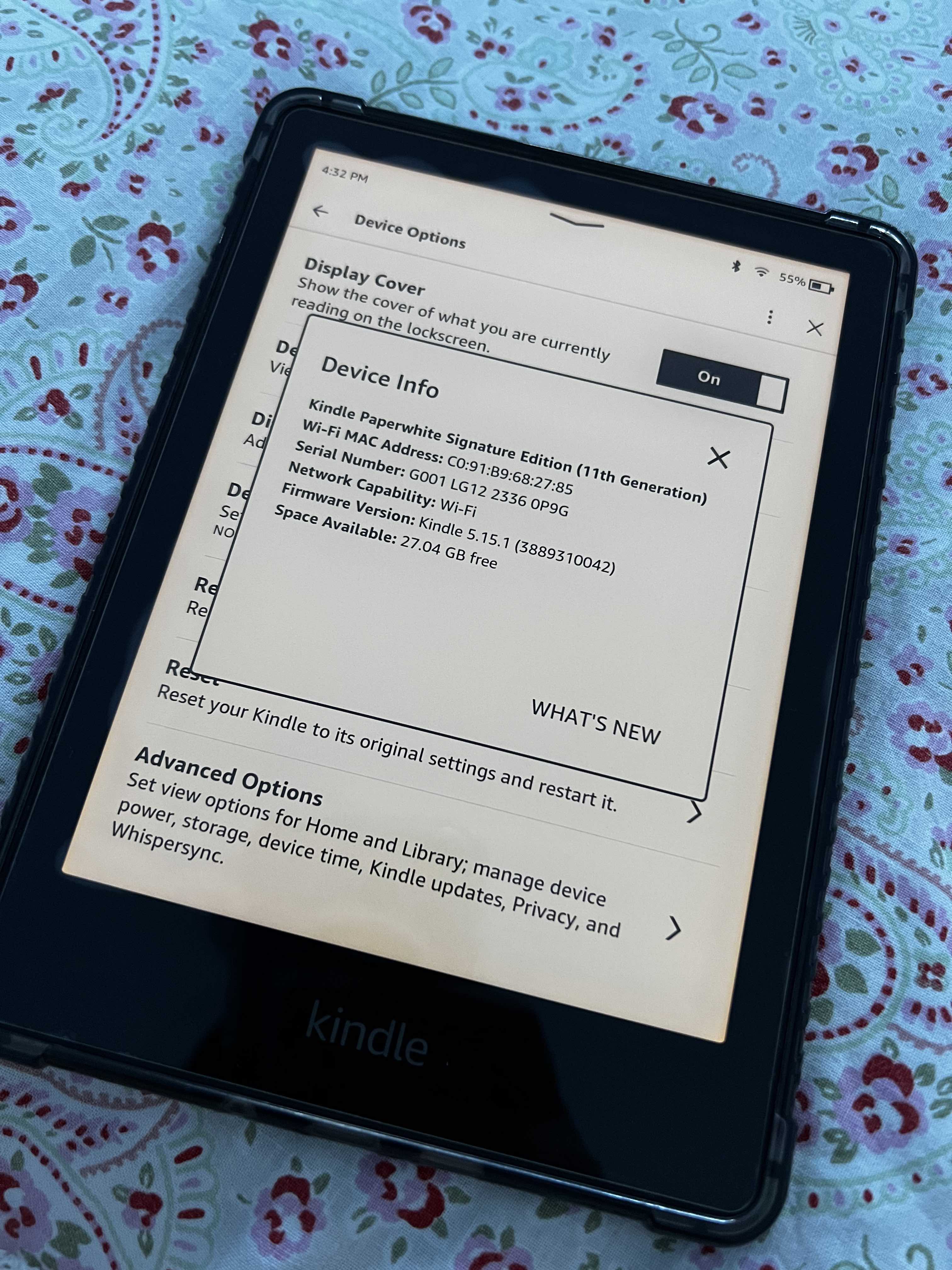 Kindle Paperwhite Kids (16 GB), Special Edition: Warrior Cats