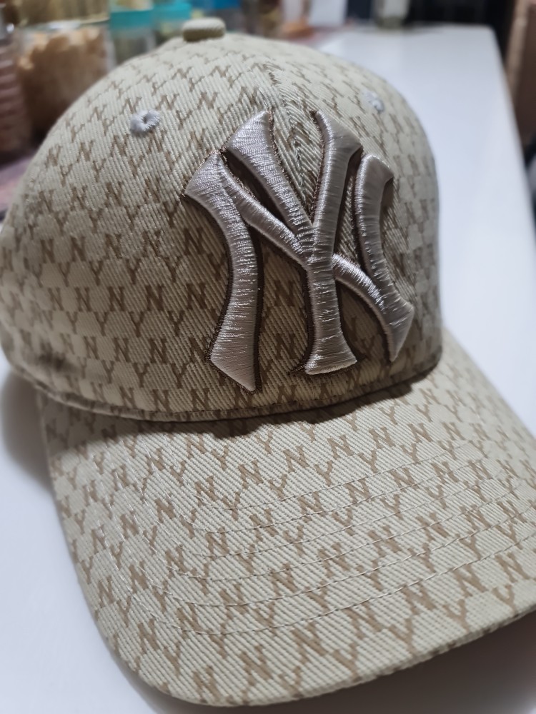 MLB Korea New York Yankees Monogram Cap (Beige) – The Factory KL