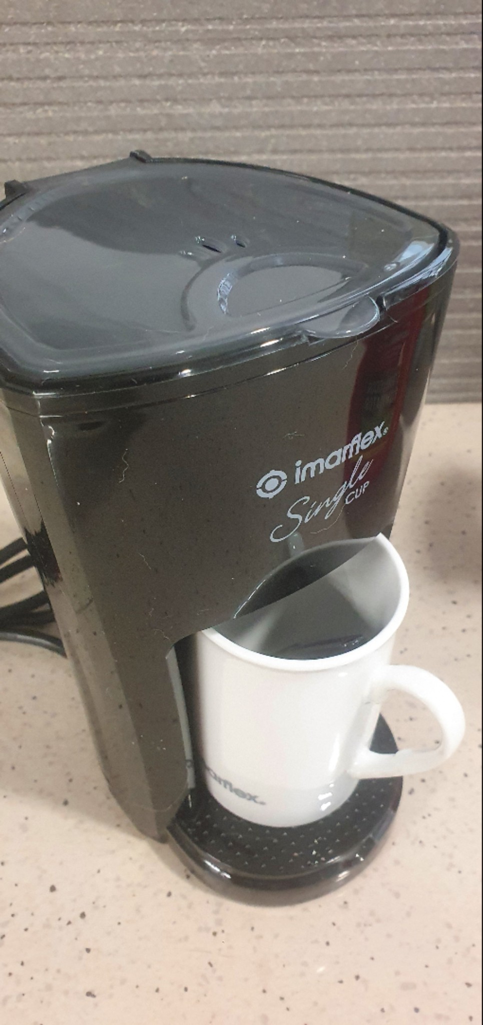 imarflex single cup coffee maker