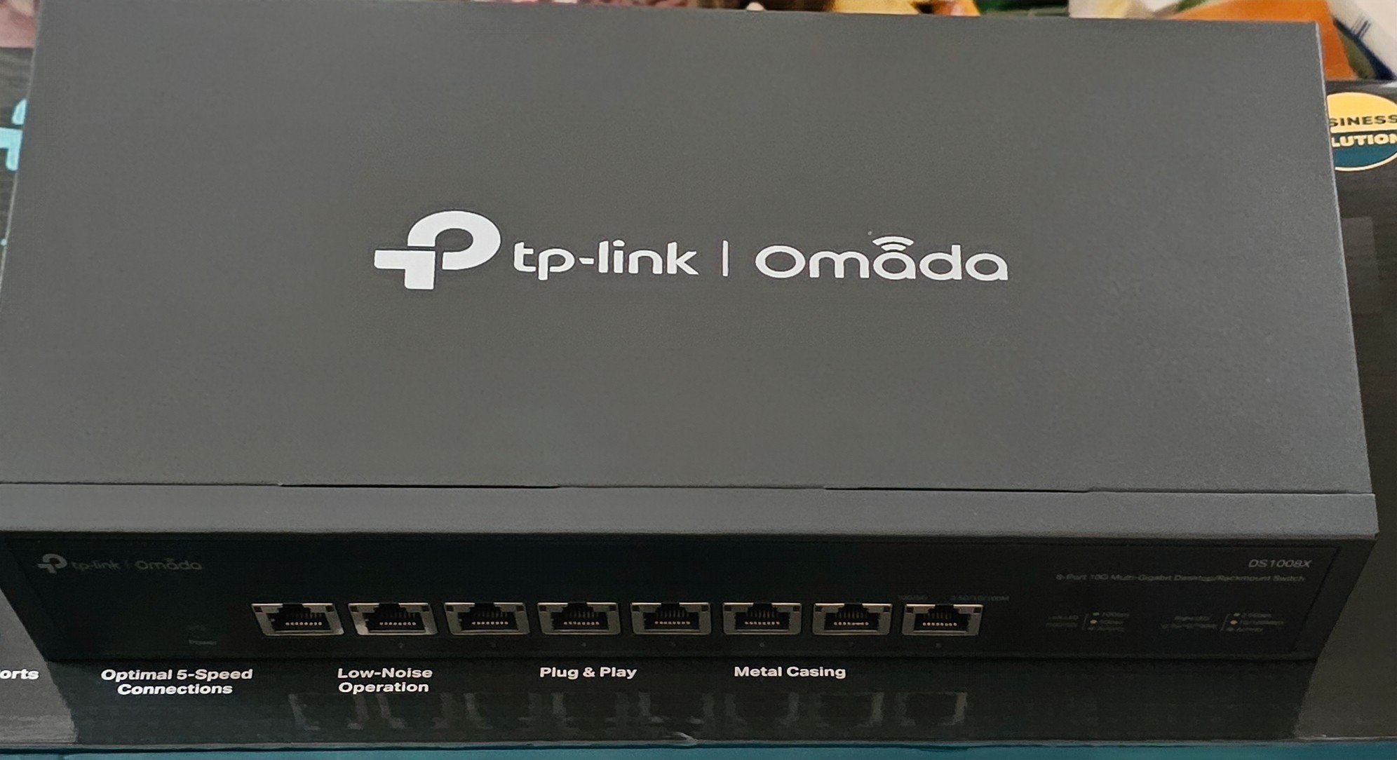TP-LINK DS1008X Omada 8-port 10G Desktop/Rackmount Switch ( Mulit