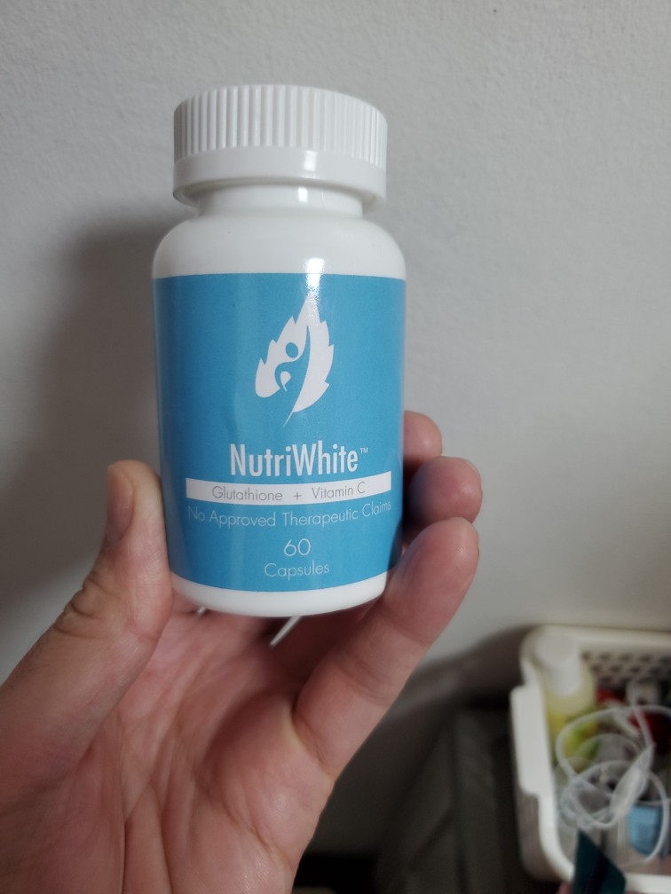 Nutrition.ph NutriWhite™ (60 Caps) (3 Pack) Whitening Glutathione + Vitamin C Capsules