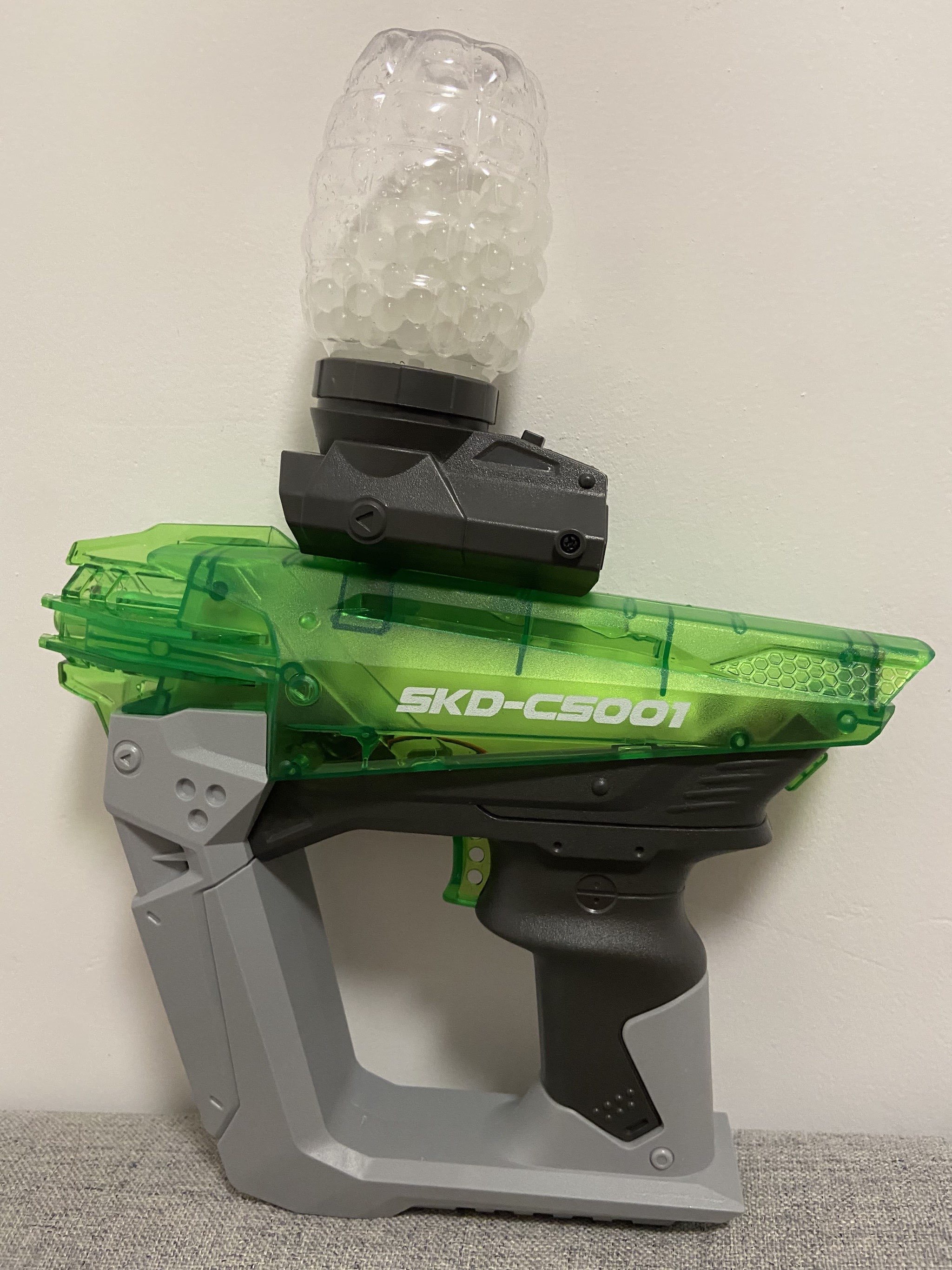 SKD001 Gel Balls Gun Blaster, LED Night Light, Água Beads Ball