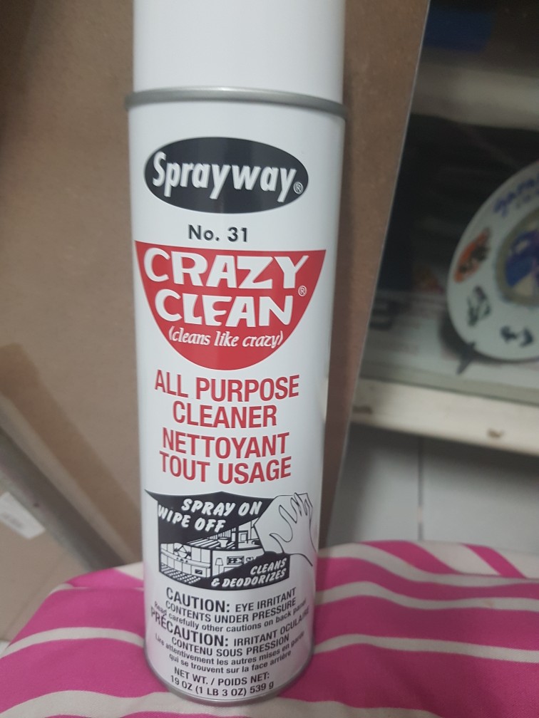 Sprayway Crazy Clean No. 31 All Purpose Spray Cleaner, net wt.19 oz, Case  of 12