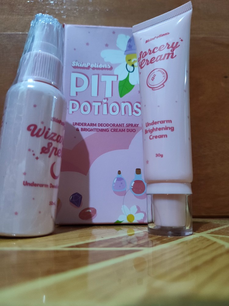 SkinPotions Pit Potions Set Underarm Whitening Set Lazada PH