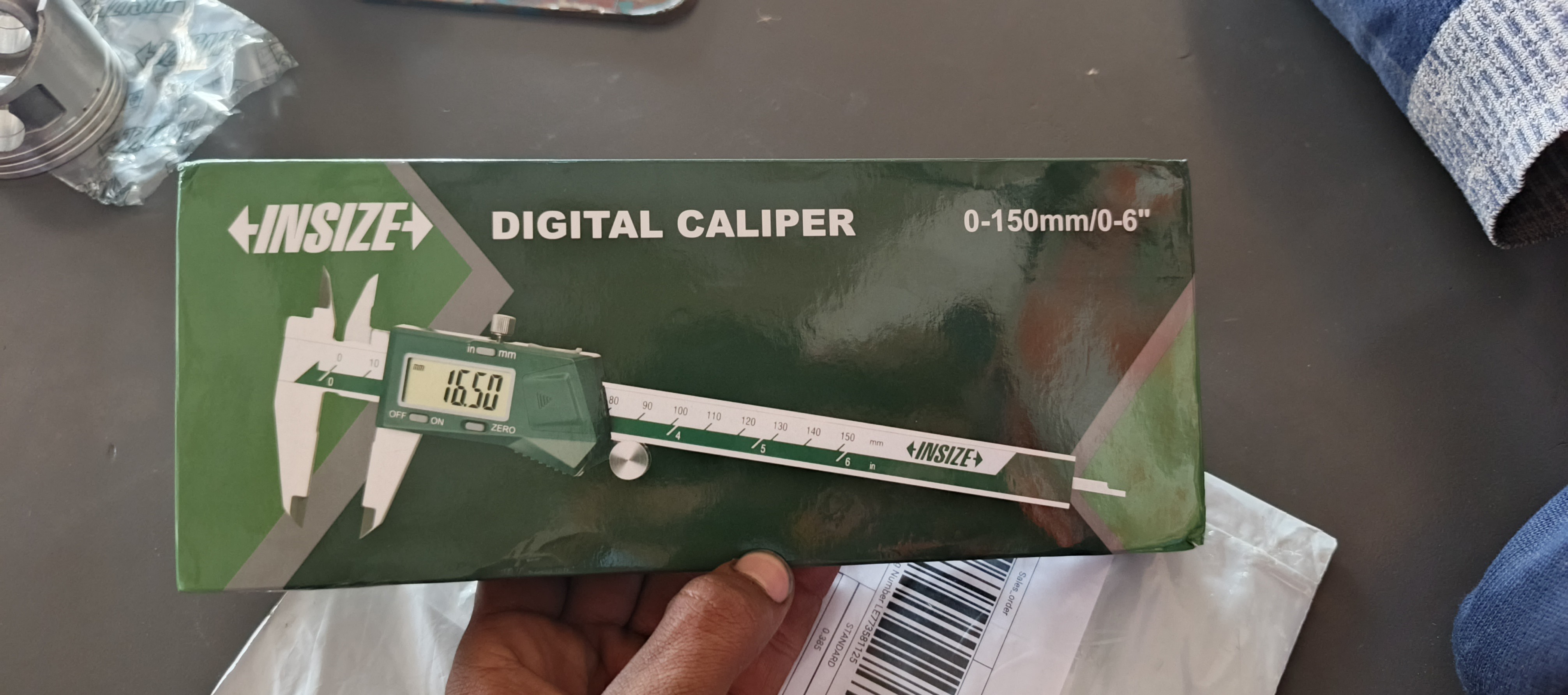 Buy Insize-Plus 150 Mm / 6 Inch Waterproof Digital Caliper With Depth Bar, 1195-150 Online In India At Best Prices - View #2