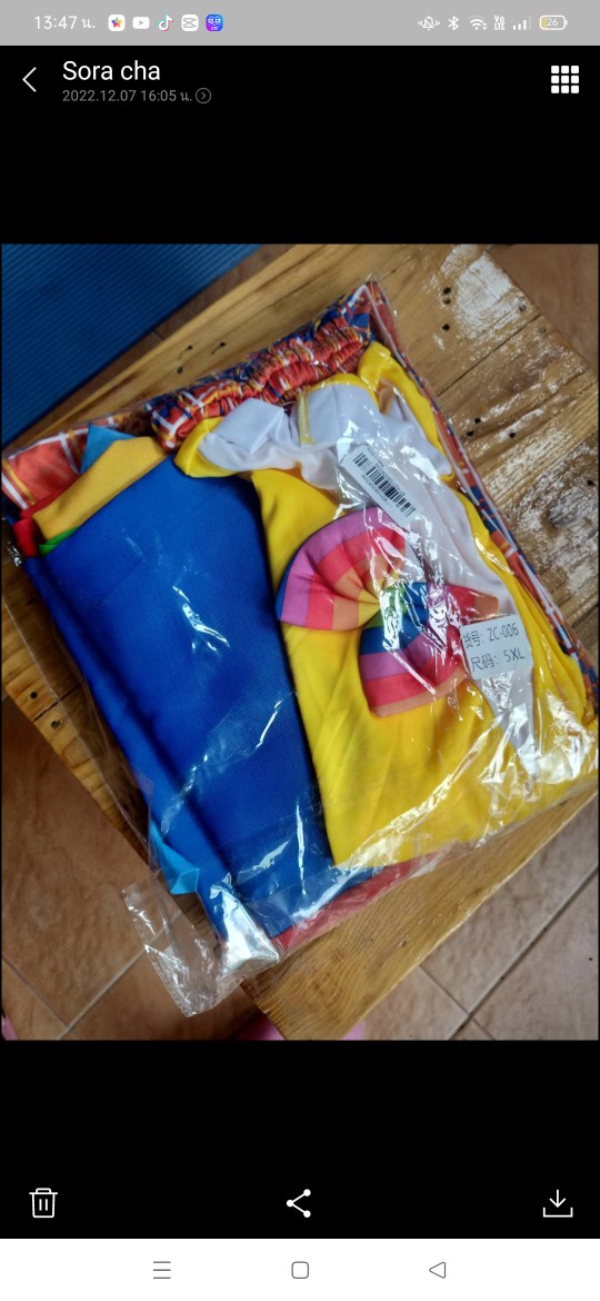 Circus Clown Costume Comedy Grids Adult Tops Coat Pant Hat Set