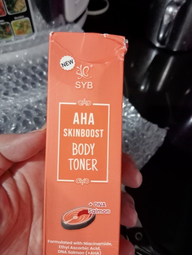 SYB - AHA SKINBOOST BODY TONER di ARFAIZ KOSMETIK GARUT