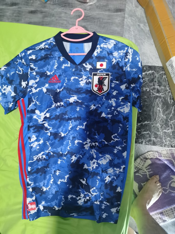 Adidas Samurai JAPAN National Team Football Jersey 2020 Home Blue New ED7350