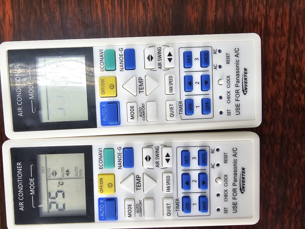 REMOTE Điều khiển điều hoà panasonic 2 chiều Auto Econavi Inverter