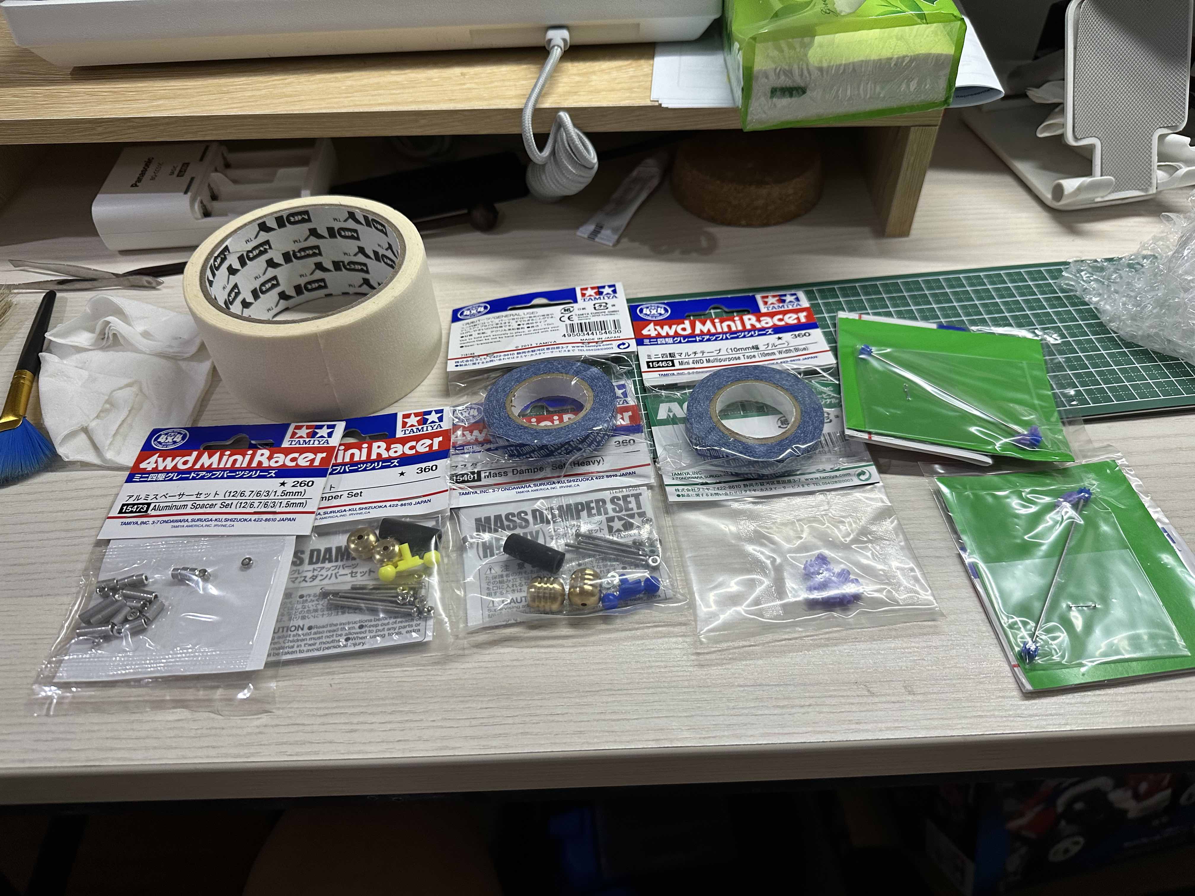 GP398 Two-Tier Aluminum Roller Set For Tamiya Mini 4WD - 13mm & 12mm Rollers, Japan Import, Upgrade Part