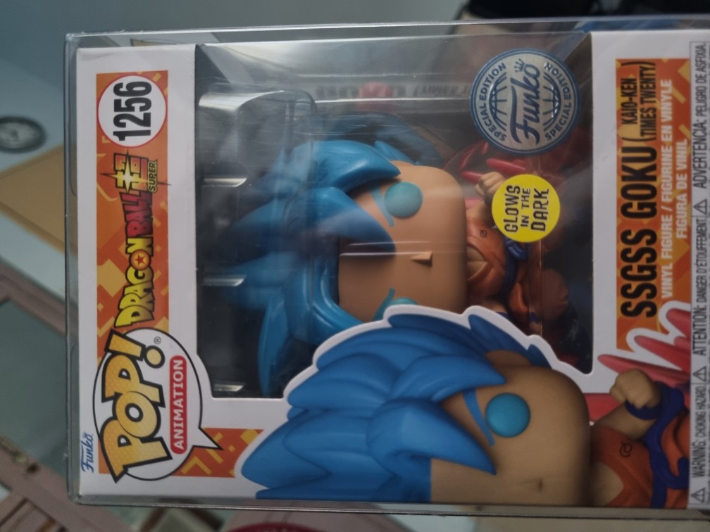 Funko Pop SSGSS Goku Kaioken Times Twenty Dragon Ball Z Glow