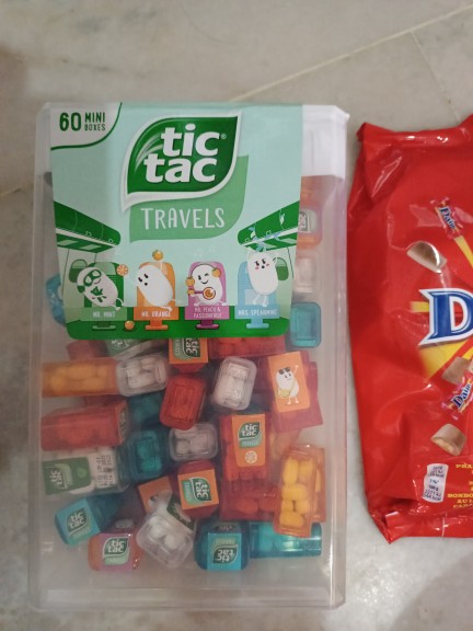 Tic Tac Spender Box with 60 Mini Boxes