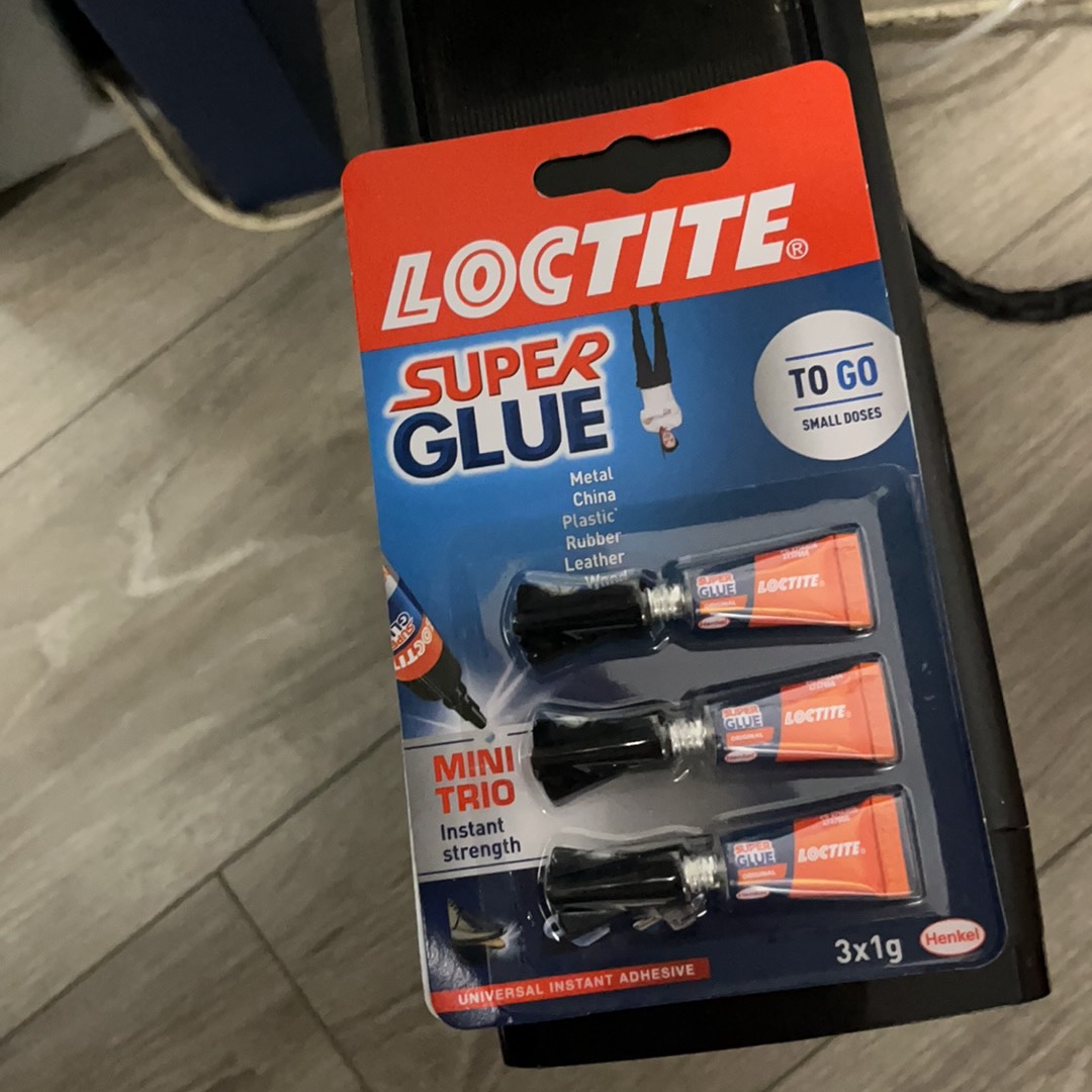 Pegamento universal LOCTITE Super Glue-3 Mini Trio de 1g (3 unidades)