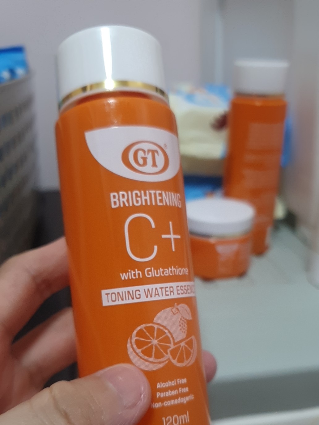 gt brightening c+ with glutathione lotion review GT Brightening C+ Hydra White Body Serum (lotion) is a lightweight, no main image 0