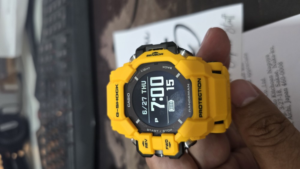 CASIO G-SHOCK GPR-H1000-9JR MASTER OF G LAND RANGEMAN Bluetooth