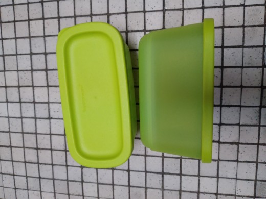 Tupperware Cubix Rectangular Small 250ml/ Small Container/ Food Storage  Box/ Airtight/ Bekas Kecil/ Small Gift/ Cute