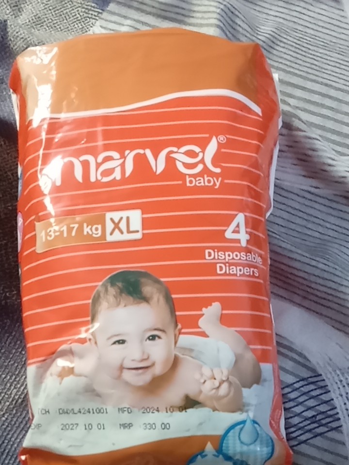 Marvel Diaper 4pcs XL