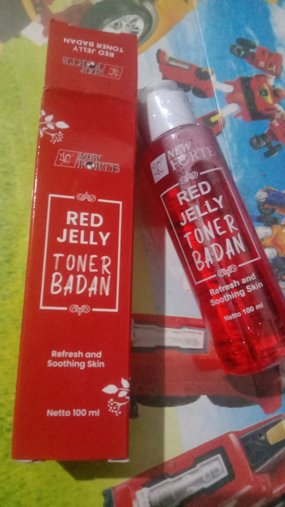 NEW SYB AHA SKINBOOST BODY TONER  SYB Forte Red Jelly Toner Badan