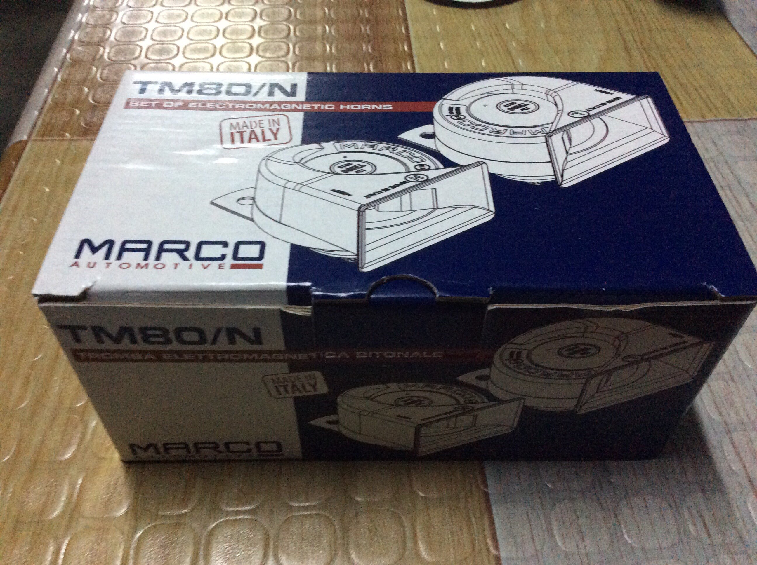 MARCO Fanfare Horn TM80/N PN#MARCOTM80/N Made in Italy Original