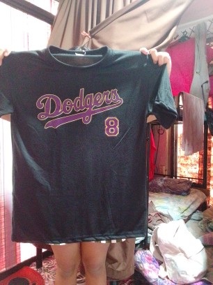 Los Angeles Dodgers Kobe Bryant 8 +24 Baseball jersey 3XL