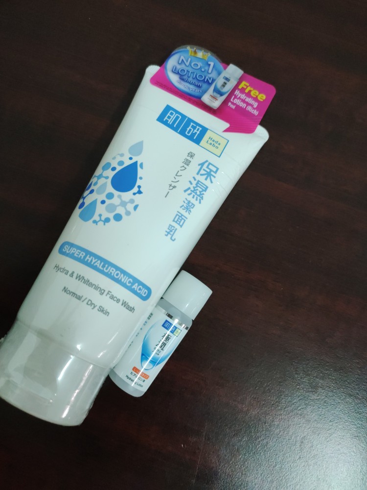 Hada Labo Super Hyaluronic Acid Hydra and Whitening Face Wash – Food +  World + Me
