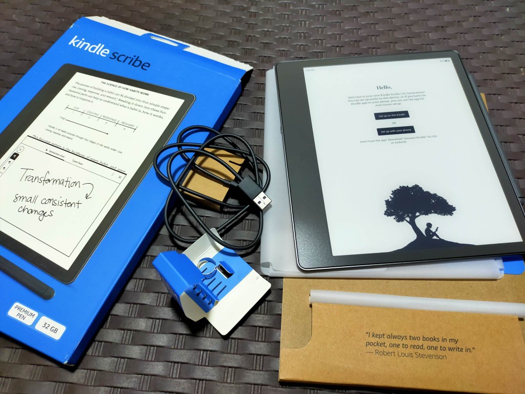 Kindle Scribe with 10.2 300PPI Paperwhite Display, includes Basic/Premium  Pen