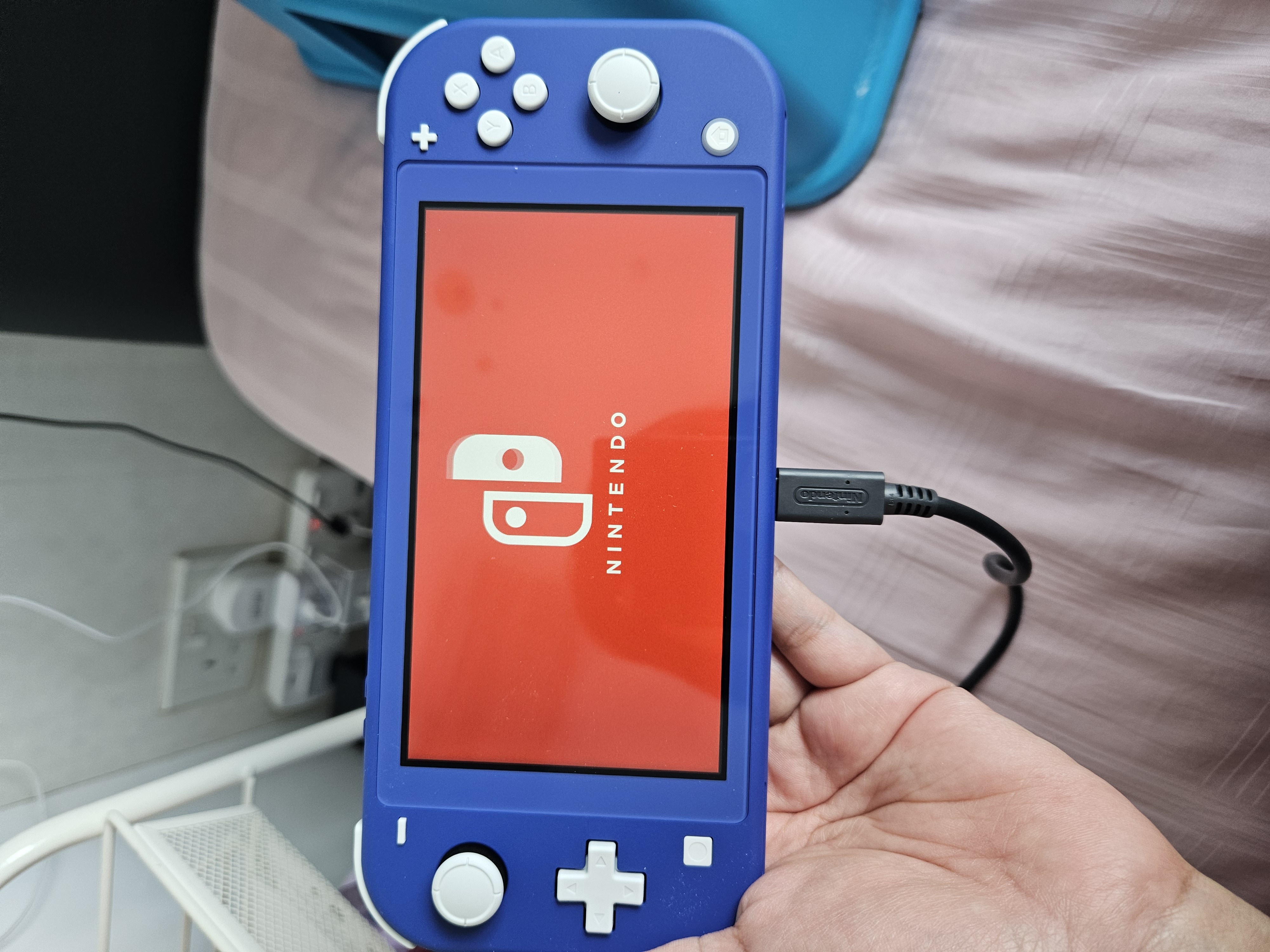 Nintendo Official Store] Nintendo Switch Lite - Blue | Lazada