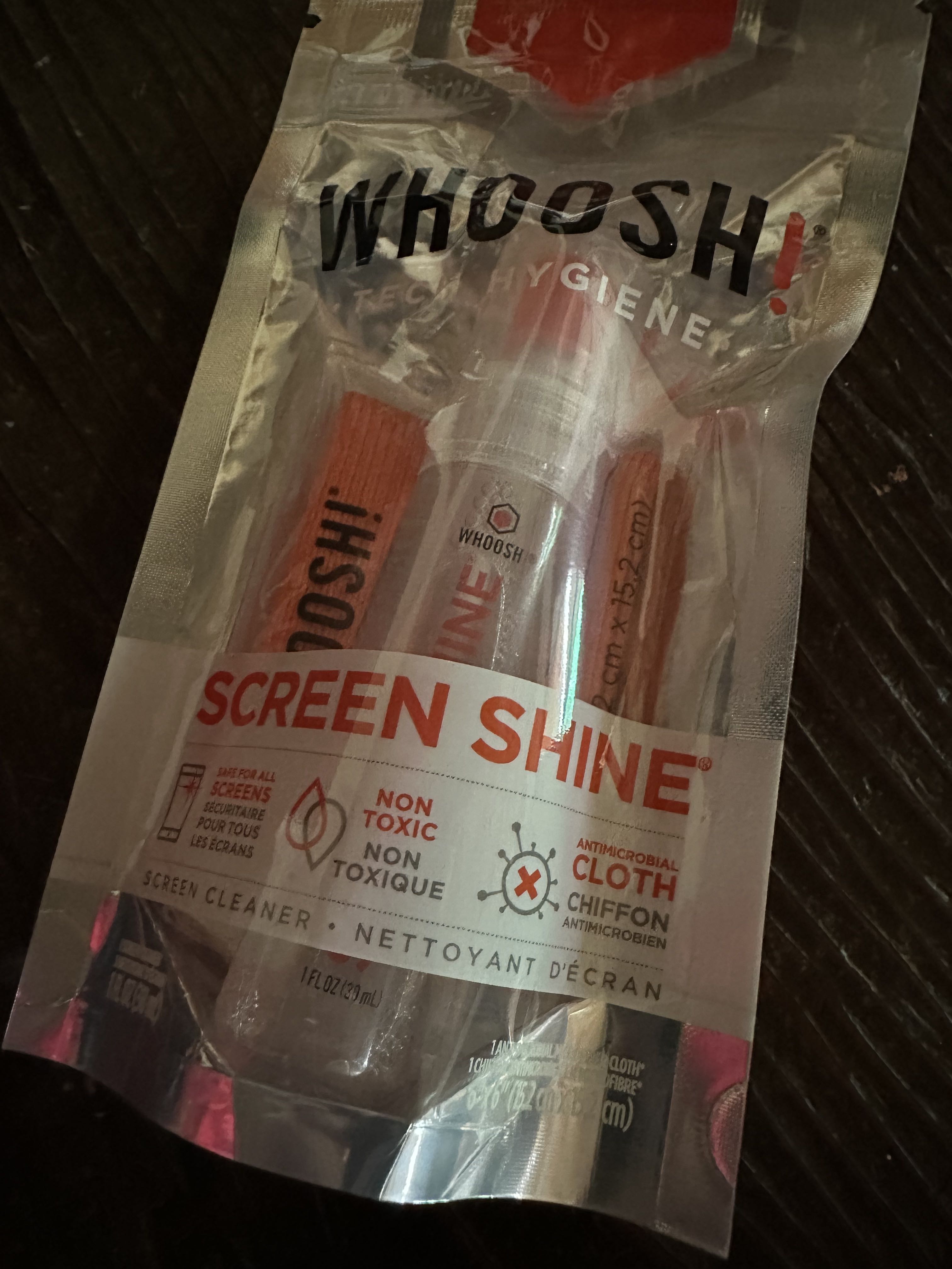 WHOOSH! Screen Shine Go XL Screen Cleaner (3.4 fl oz/100 mL) – Rapha's Gear
