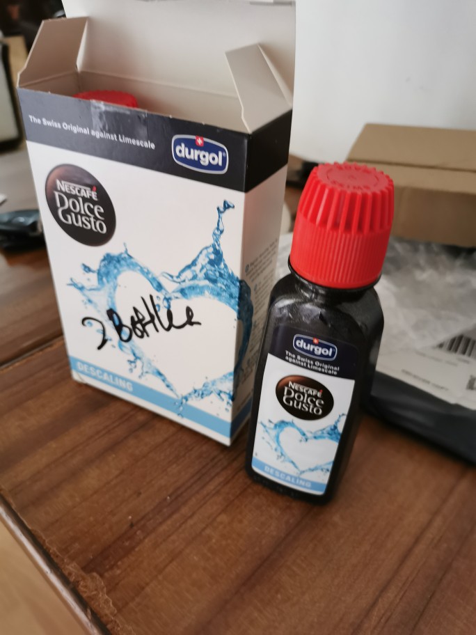 Original Vintage Nesxafe Dolce Gusto Descaling Kit - 2 Sachets Liquid NEW  rare