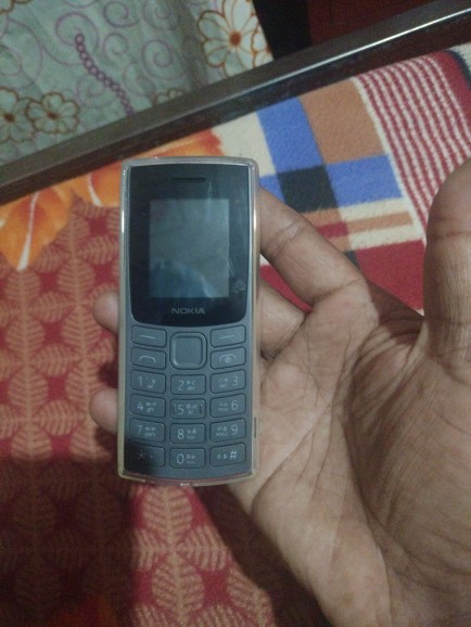 Per Nokia 105 2G (2023) Custodia, Slim Chiara Silicone Gel