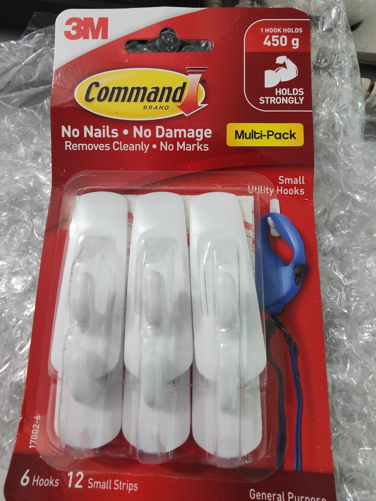 3M, 17003 Command Hooks and Strips -Large