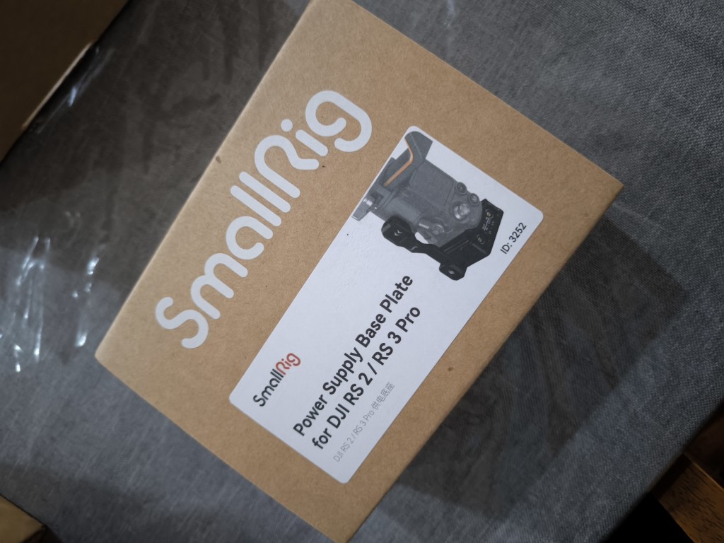 Plaque Base Alimentation SMALLRIG Pour DJI RS 4 Pro/RS 3 Pro/RS 2 - Solution Puissance Externe 3252