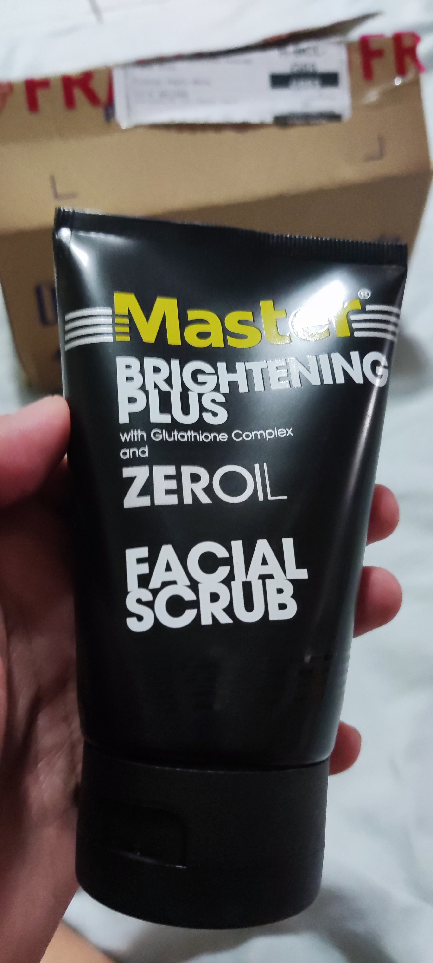 master whitening plus with glutathione complex facial scrub review Wash Brightening 100g 2026-08-28