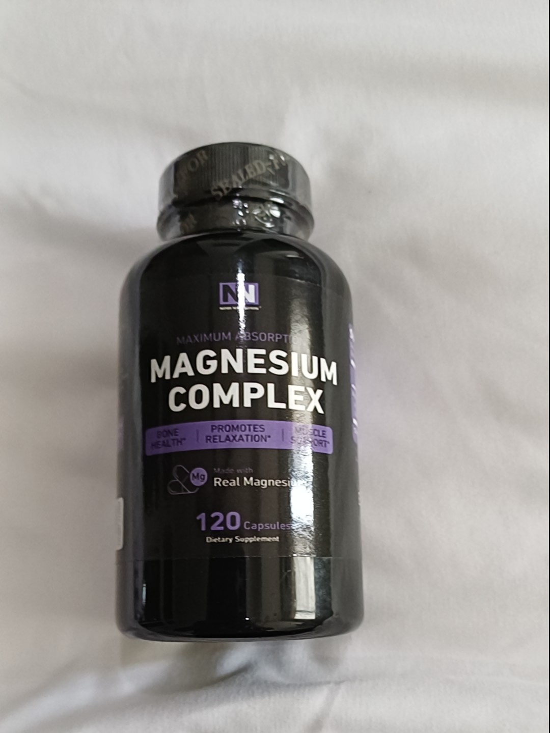Magnesium Oxide Citrate Complex, High Absorption Non-GMO Gluten Soy and  Dairy Free