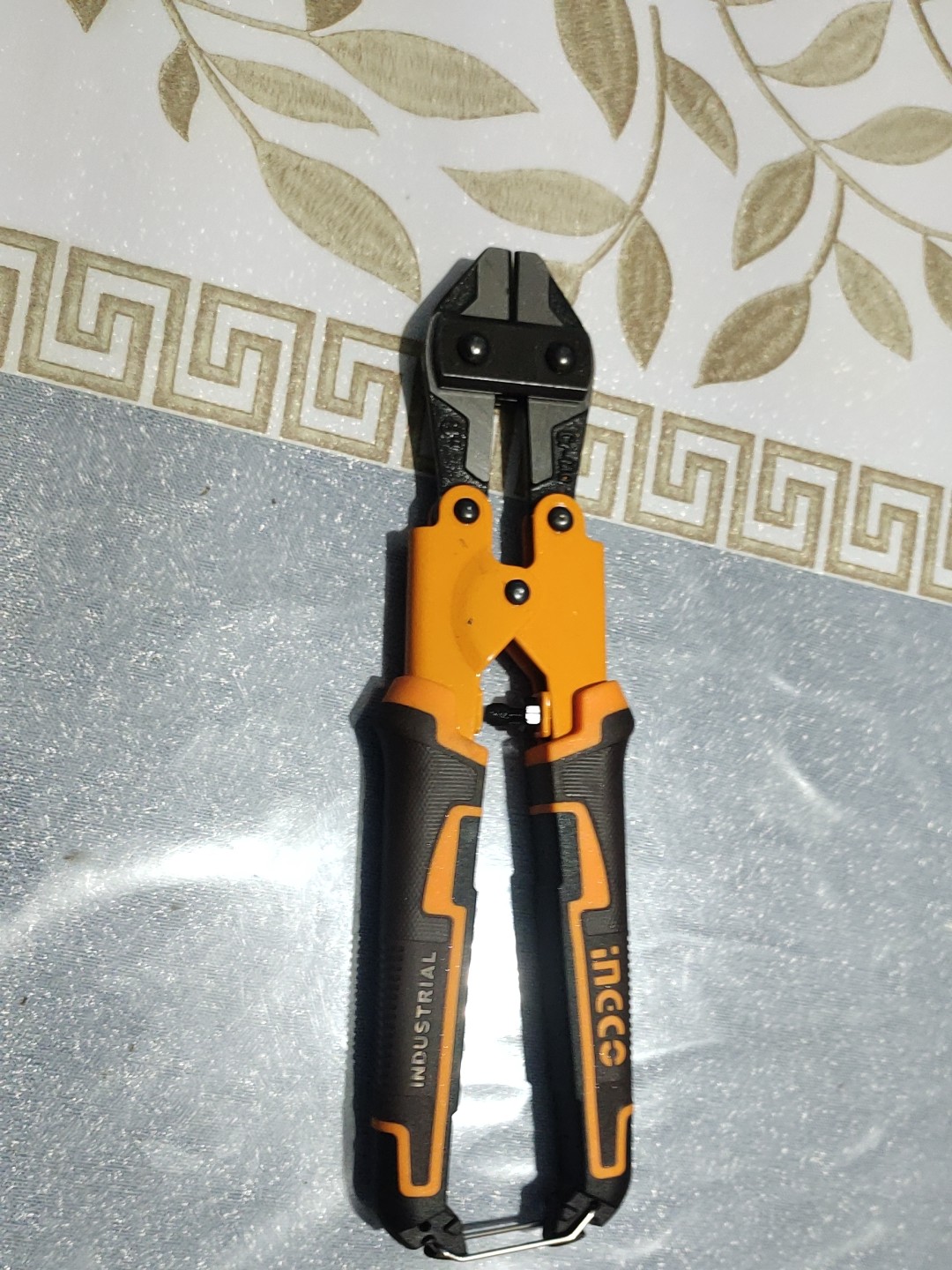 HAUTMEC 8 Inch Mini Bolt Cutters, High Leverage Compact Cutter