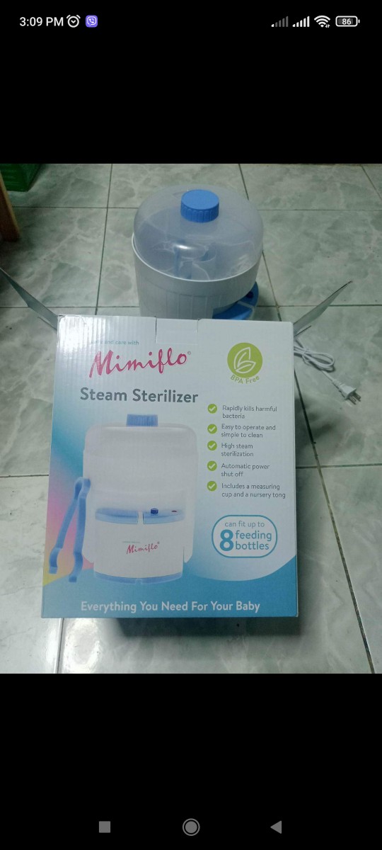 Mimiflo steam hot sale sterilizer