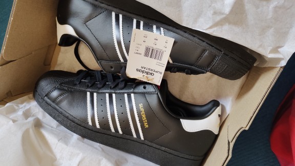 adidas ORIGINALS Superstar Shoes Men Black GX9877 | Lazada