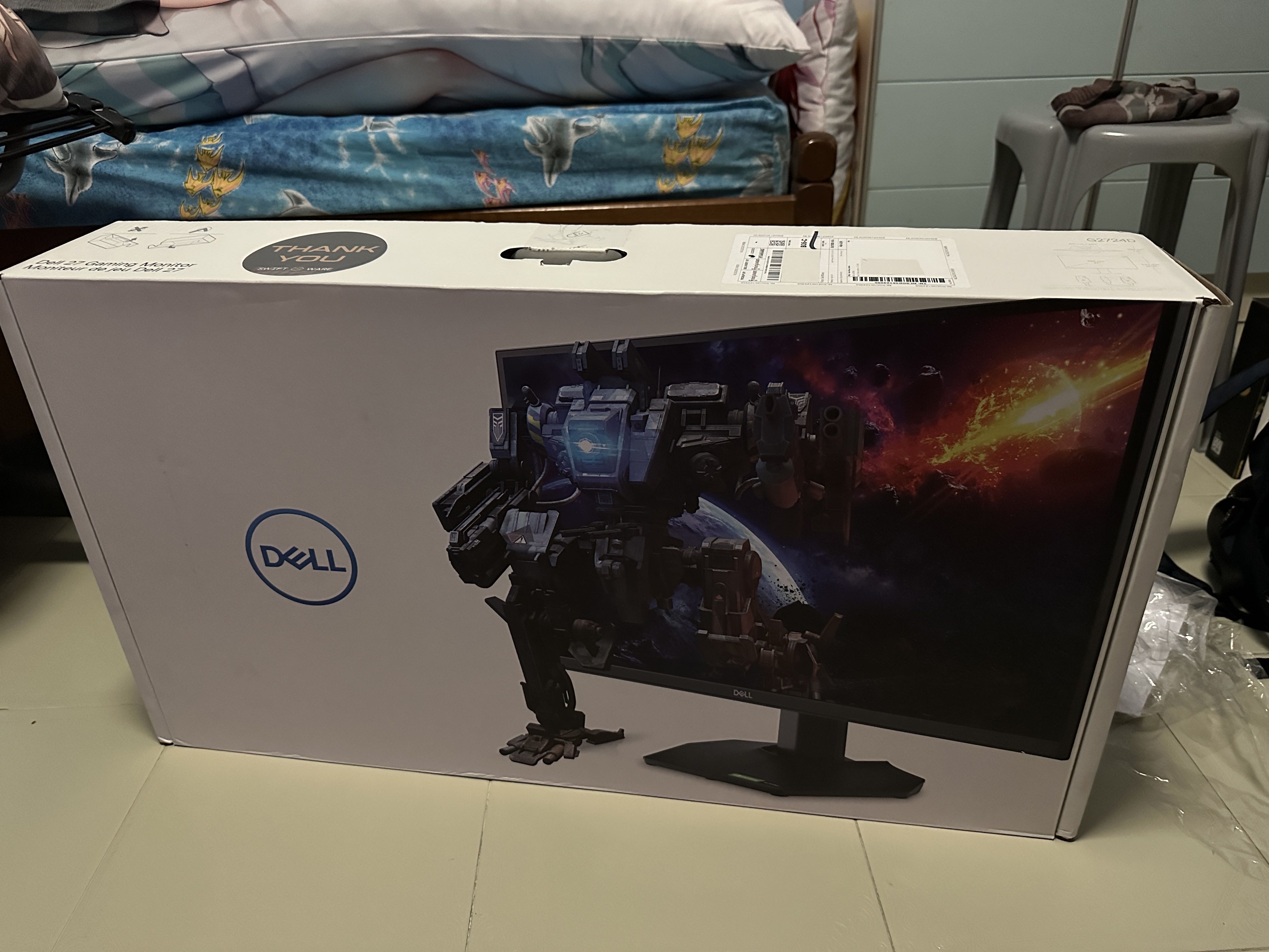 Ready Stock】 Dell 27 Gaming Monitor - G2724D