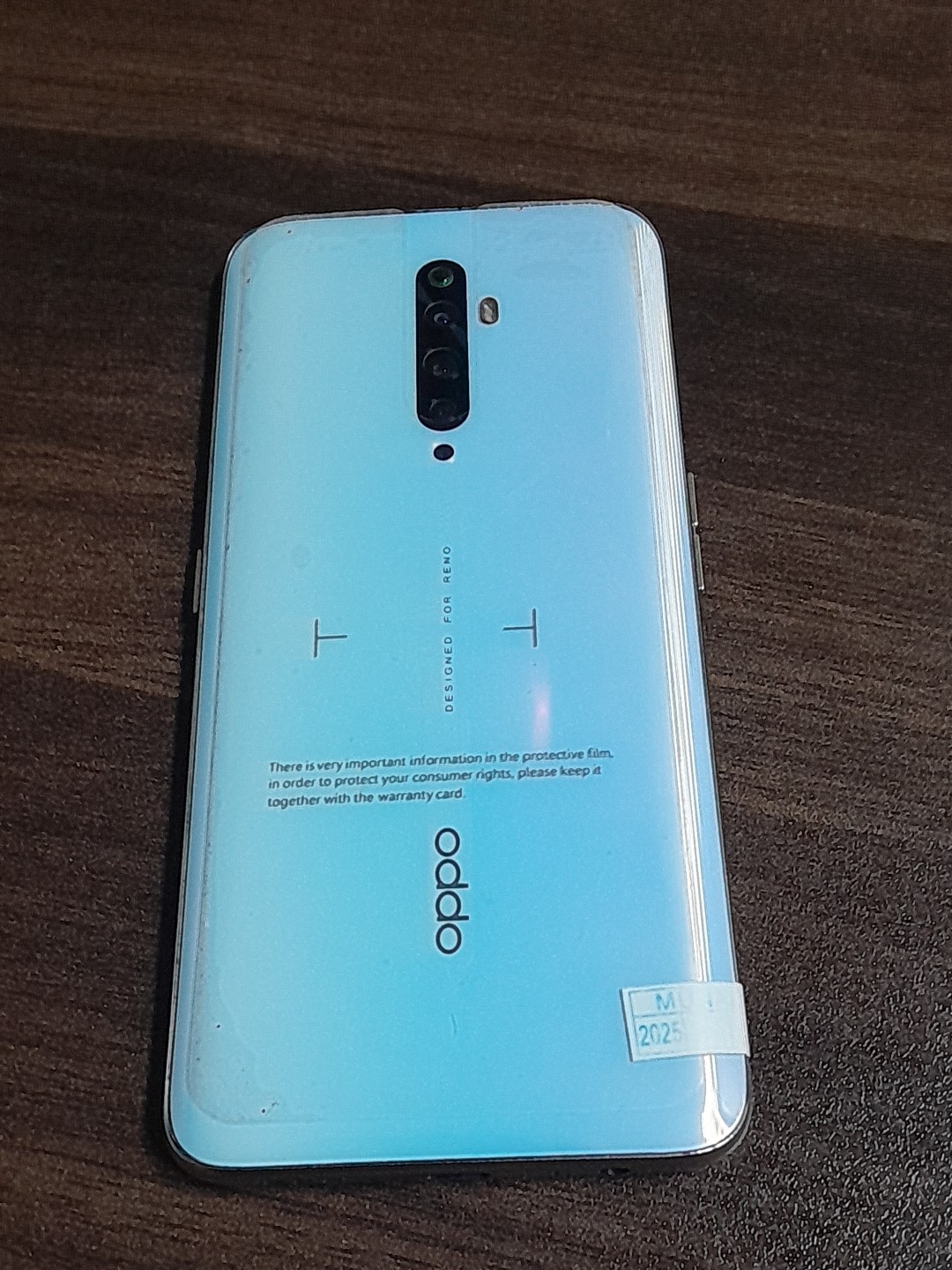 Imported Oppo Reno Z2 with Box Charger Handsfree Sim Eject Tool