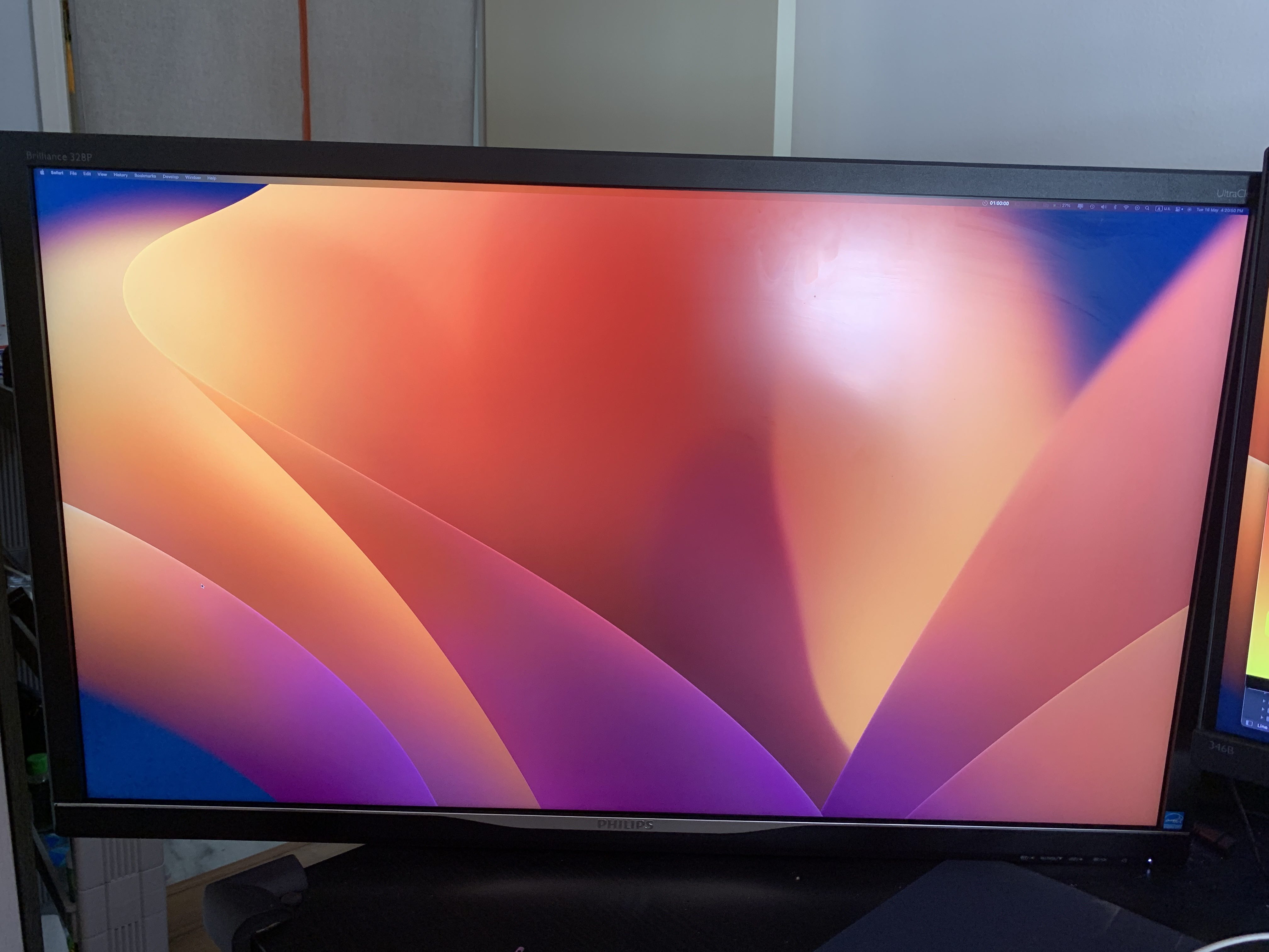 PHILIPS 328P6VJEB 32 INCH MONITOR UltraClear 4K Resolution