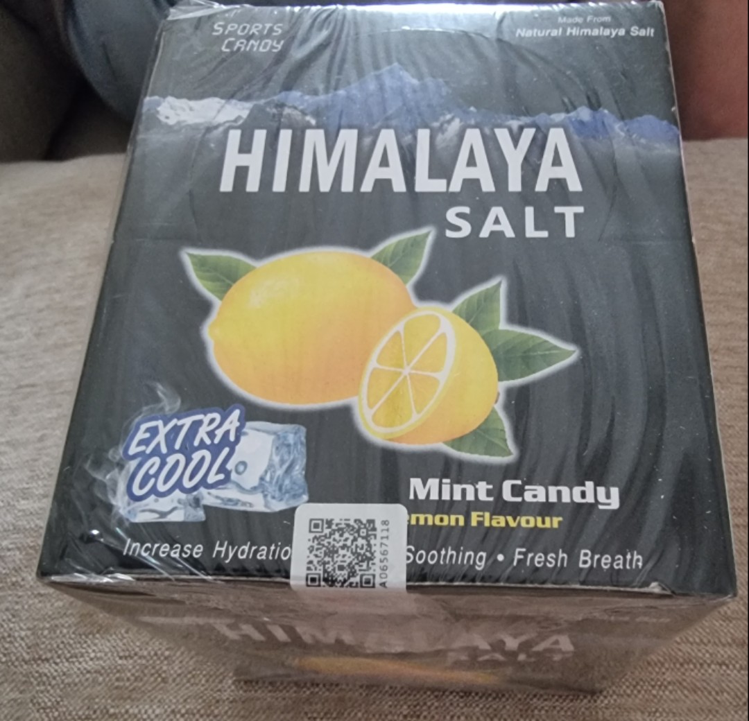 HIMALAYA SALT MINT CANDY- EXTRA COOL (15Gx12'S)